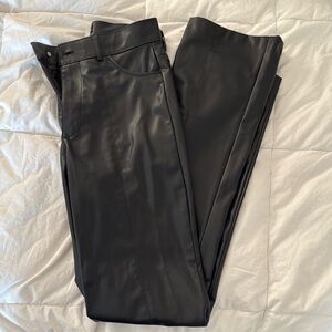 Zara Faux Leather Pants